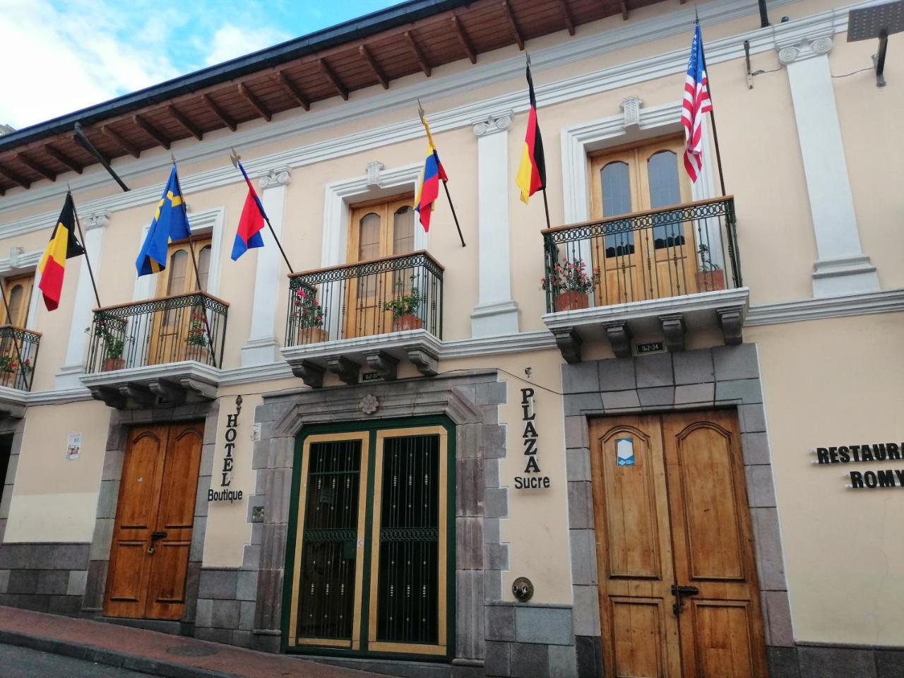 Hotel Boutique Plaza Sucre Quito Kültér fotó